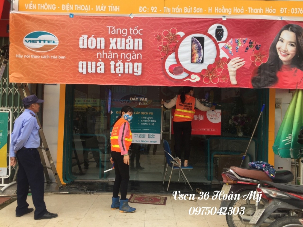 Vệ sinh showroom tại Thanh Hóa